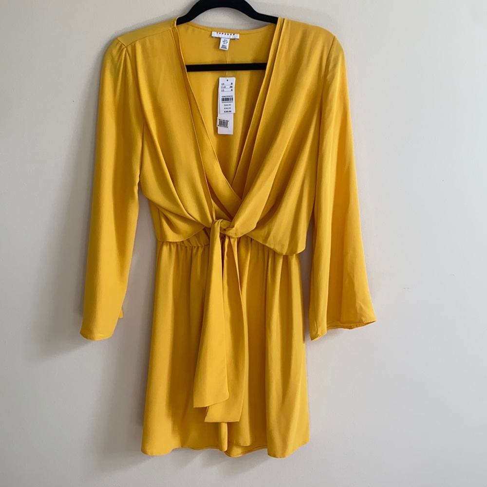 DRESS (TOPSHOP) SIZE US 4 - WITH TAGS